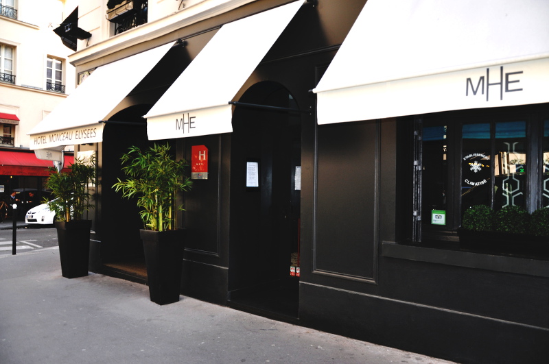 Façade hôtel Monceau Élysées